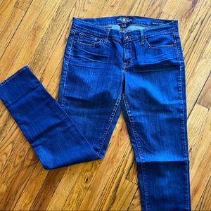 Lucky Brand Charlie Skinny Blue Jeans